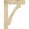 Ekena Millwork Imperial Block Rough Sawn Bracket, Douglas Fir, 6"W x 32"D x 44"H BKT06X32X44IMP05RDF - alternate 4